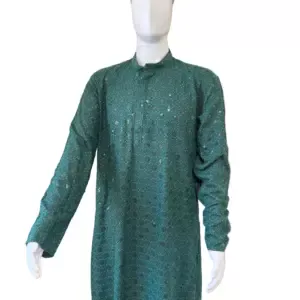 Men’s Chikankari Kurta Set